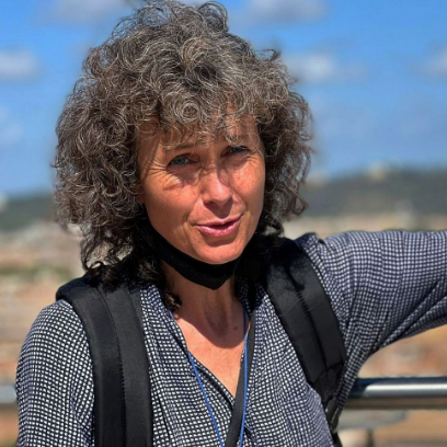 Bild unserer Reiseleitung Edith Schaffer