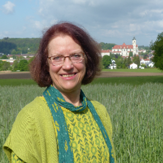 Bild unserer Reiseleitung Brigitte Bernhart