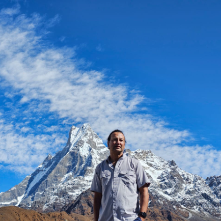 Bild unserer Reiseleitung Abhishek Shrestha