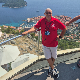 Bild unserer Reiseleitung Damir Mesovic