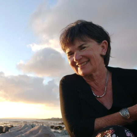 Bild unserer Reiseleitung Doris Lessmann