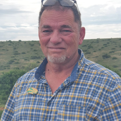 Bild unserer Reiseleitung Jaco Van Wyk