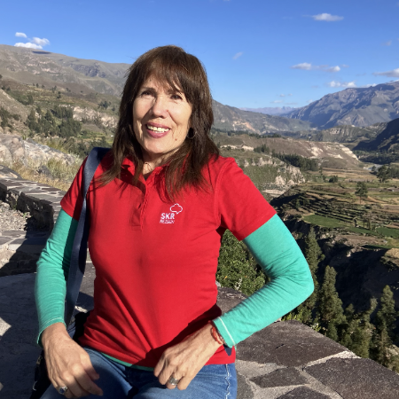 Bild unserer Reiseleitung Marcia Chavez