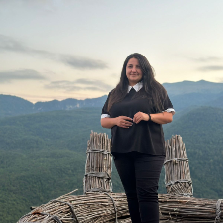 Bild unserer Reiseleitung Mariana Stepanyan
