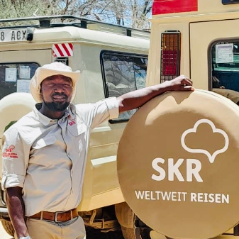 Bild unserer Reiseleitung Mathew John Msuya