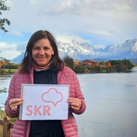 Bild unserer Reiseleitung Susanne Sivila