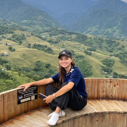 Bild unserer Reiseleitung Thi Ngoc Diep Nguyen