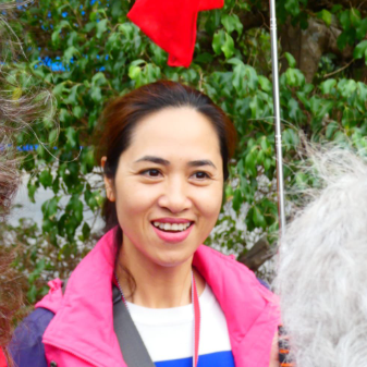 Bild unserer Reiseleitung Thi Thuy Van Chu