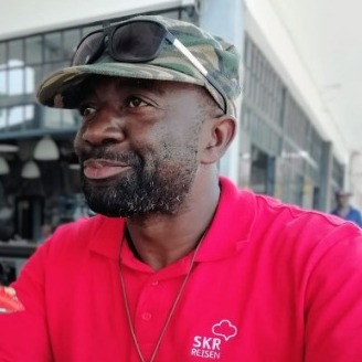 Bild unserer Reiseleitung William Festus