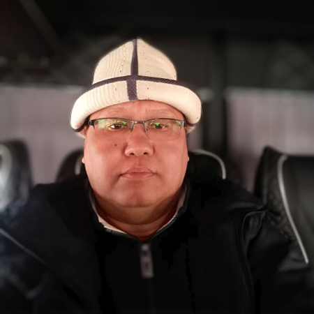 Bild unserer Reiseleitung Mirlan Saimasaev