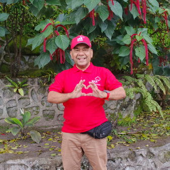 Bild unserer Reiseleitung Hulman Simangunsong