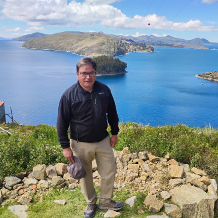 Bild unserer Reiseleitung Juan Omar Salas