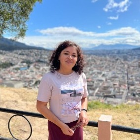 Bild unserer Reiseleitung Ana Cecilia Cardenas