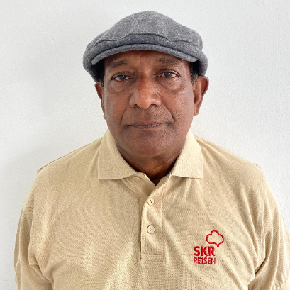 Bild unserer Reiseleitung Tissa Wikramaratne