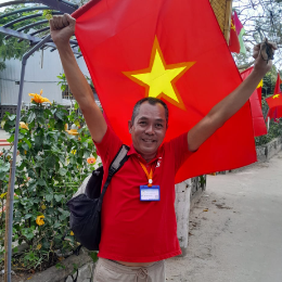 Bild unserer Reiseleitung Anh Tuân Truong