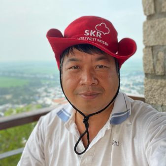 Bild unserer Reiseleitung Quoc Viet Nguyen