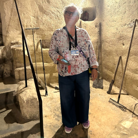 Bild unserer Reiseleitung Cosima Santoro