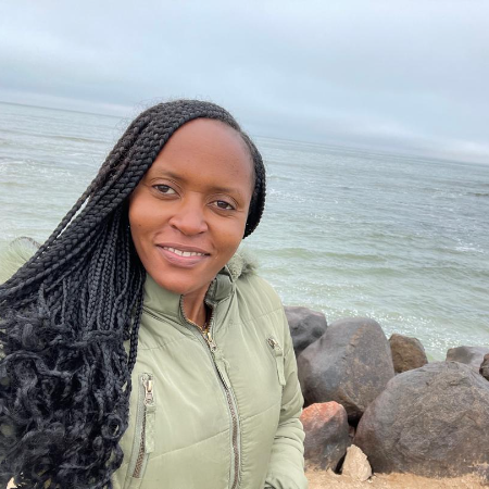 Bild unserer Reiseleitung Queen Mutambo