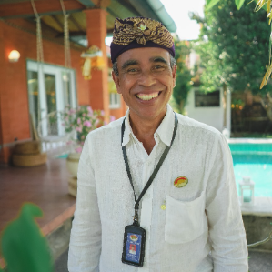 Bild unserer Reiseleitung Sandhi Nyoman
