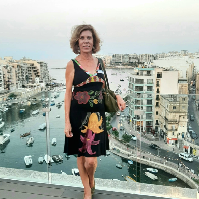 Bild unserer Reiseleitung Heike Laufer