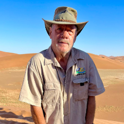 Bild unserer Reiseleitung Allin van Zyl