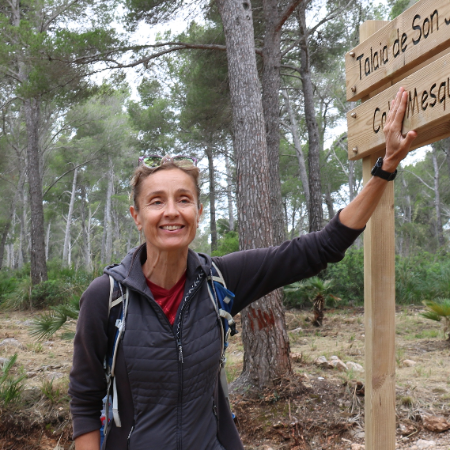 Bild unserer Reiseleitung Sonja Van Stek