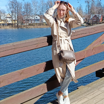 Bild unserer Reiseleitung Natalja Kuosiene