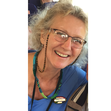 Bild unserer Reiseleitung Wilma Towell