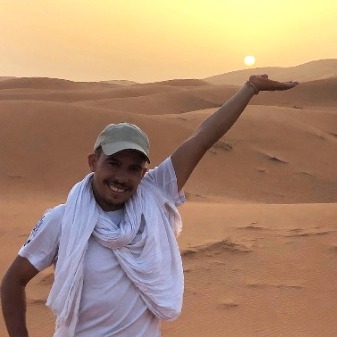 Bild unserer Reiseleitung Abdelhadi Lakoon
