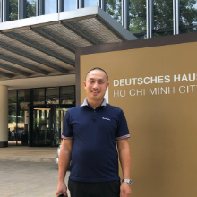 Bild unserer Reiseleitung Anh Trinh Quang