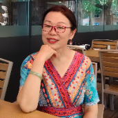 Bild unserer Reiseleitung Bing Xu