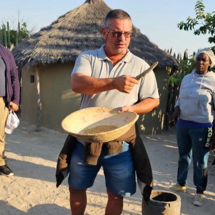 Bild unserer Reiseleitung Zorbo Williams