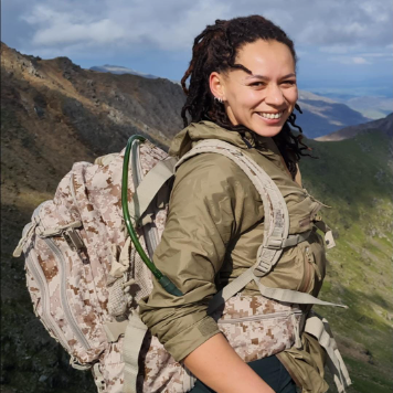 Bild unserer Reiseleitung Rochelle Radusin