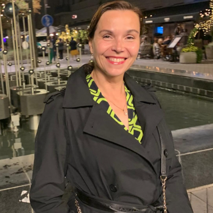Bild unserer Reiseleitung Žana Blaženec