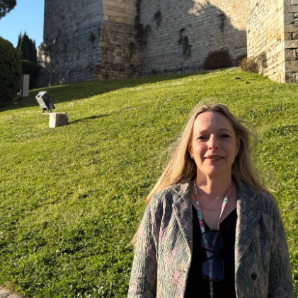Bild unserer Reiseleitung Karin Meier