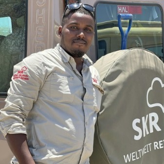 Bild unserer Reiseleitung Hardson Mollel