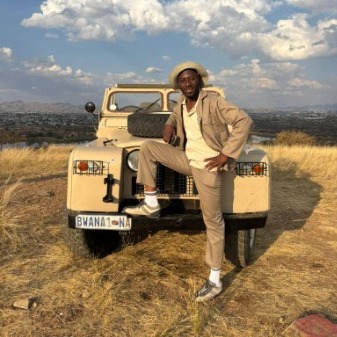 Bild unserer Reiseleitung Terence Kanaimba